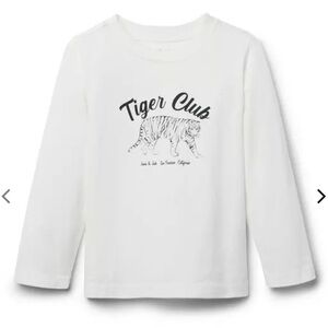 EUC Janie and Jack Tiger Club 2T Long Sleeve Tee